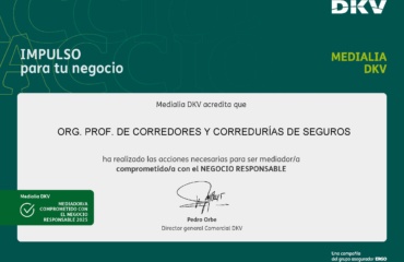 Certificado Medialia Mediador Comprometido NEGOCIO RESPONSABLE – 2025